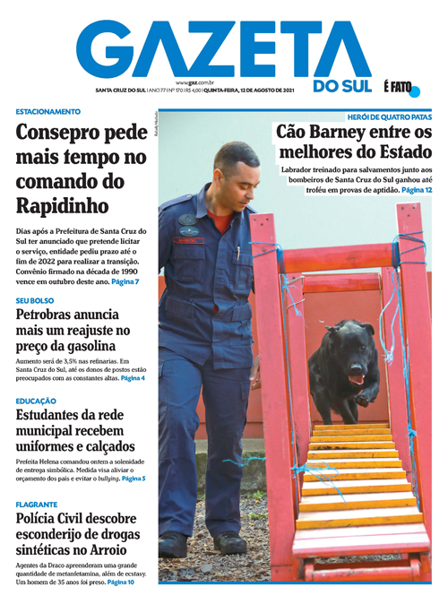 Jornal Gazeta do Sul Notícias de Santa Cruz do Sul e Região Jornal Gazeta do Sul Notícias de Santa Cruz do Sul e Região