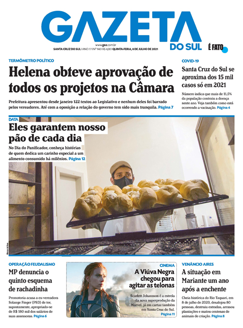 Jornal Gazeta do Sul | 140 -
Ano 77 | 2021-07-08