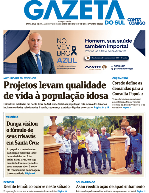 Jornal Gazeta do Sul | 248 -
Ano 79 | 2023-11-11