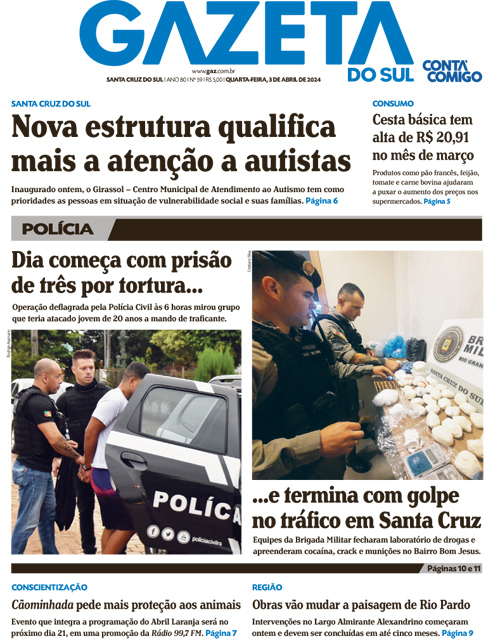 Jornal Gazeta do Sul | 59 -
Ano 80 | 2024-04-03