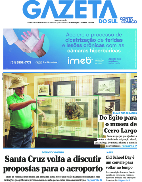 Jornal Gazeta do Sul | 62 -
Ano 80 | 2024-04-06