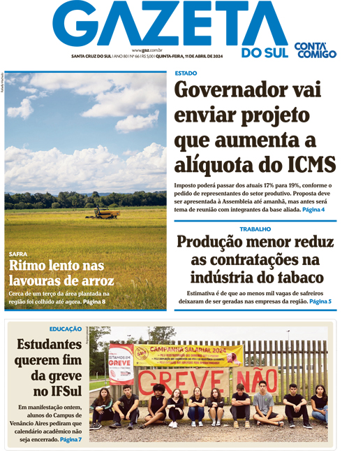 Jornal Gazeta do Sul | 66 -
Ano 80 | 2024-04-11