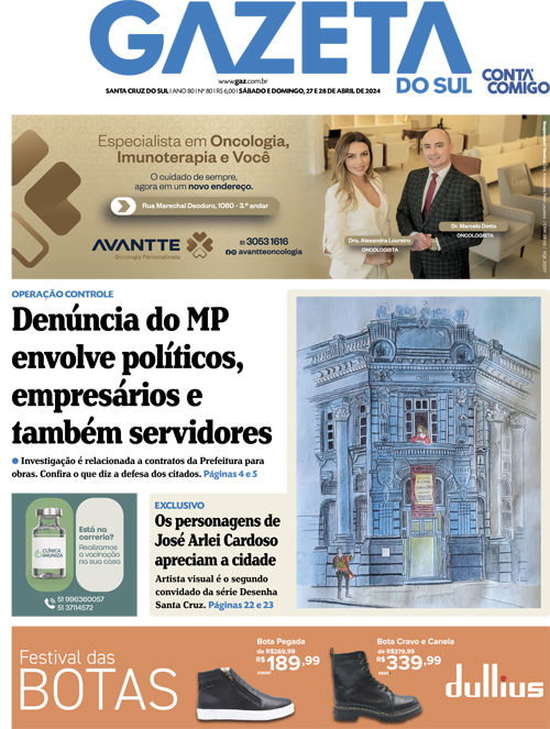 Ediçao Gazeta do Sul