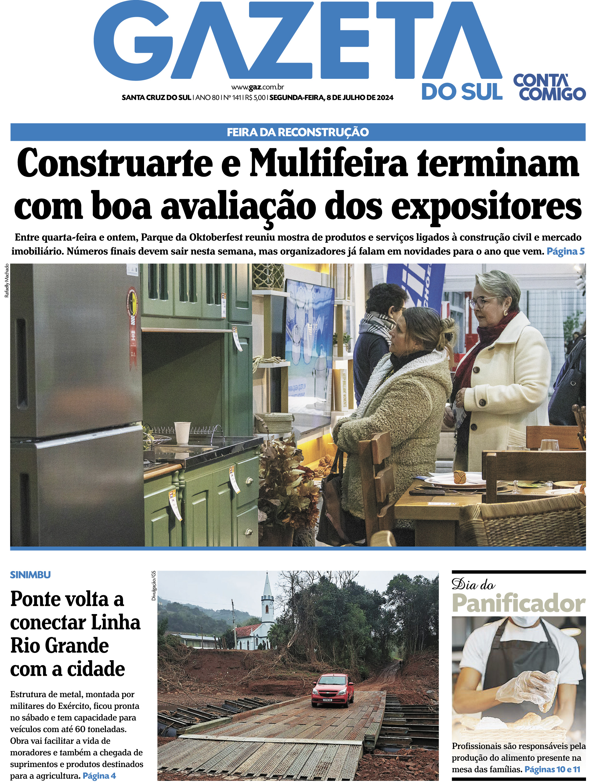 Jornal Gazeta do Sul | 141 -
Ano 80 | 2024-07-08