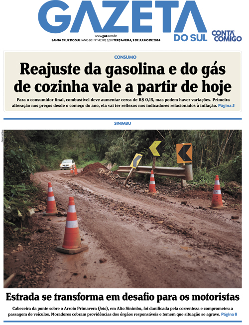 Jornal Gazeta do Sul | 142 -
Ano 80 | 2024-07-09