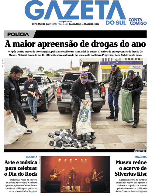 Jornal Gazeta do Sul | 143 -
Ano 80 | 2024-07-10