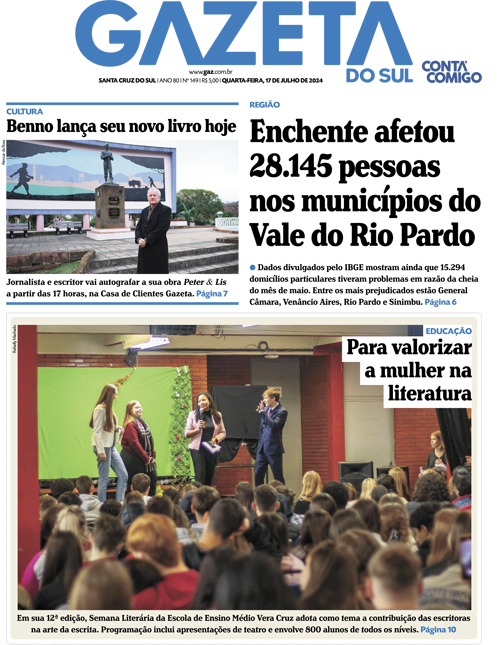Jornal Gazeta do Sul | 149 -
Ano 80 | 2024-07-17
