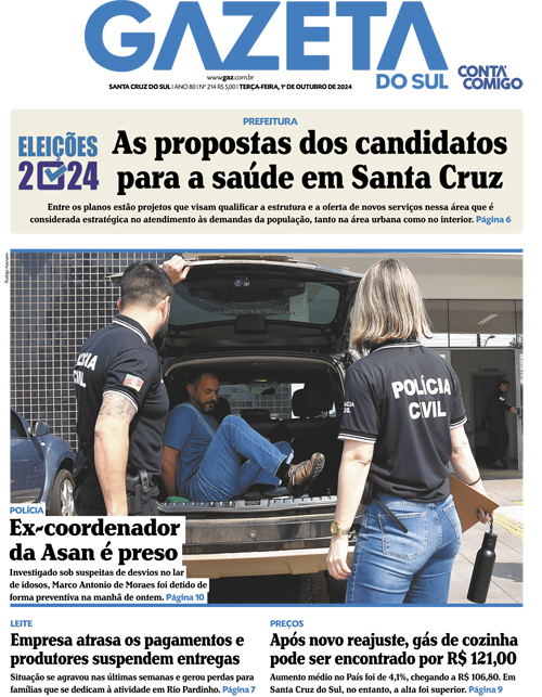 Jornal Gazeta do Sul | 214 -
Ano 80 | 2024-10-01