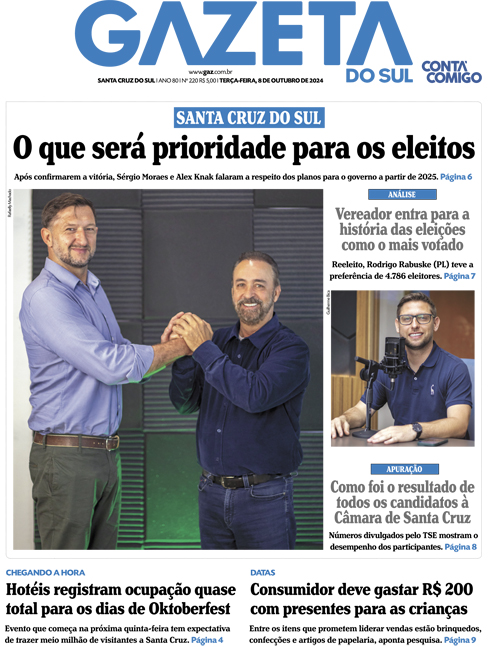 Jornal Gazeta do Sul | 220 -
Ano 80 | 2024-10-08