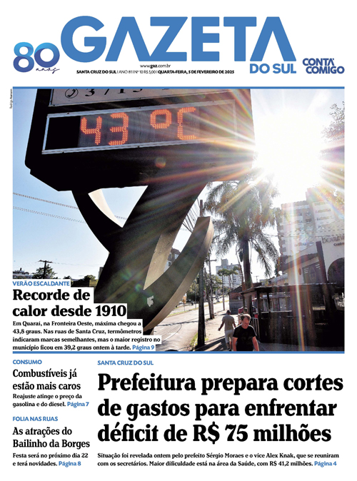 Jornal Gazeta do Sul | 10 -
Ano 81 | 2025-02-05