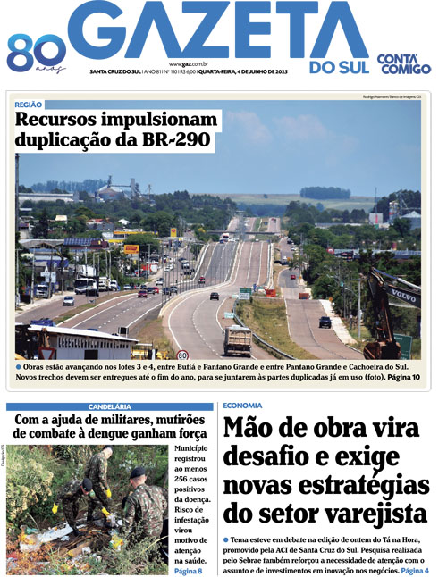 Jornal Gazeta do Sul | 110 -
Ano 81 | 2025-06-04