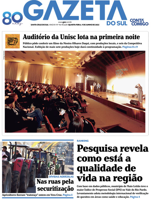 Jornal Gazeta do Sul | 116 -
Ano 81 | 2025-06-11