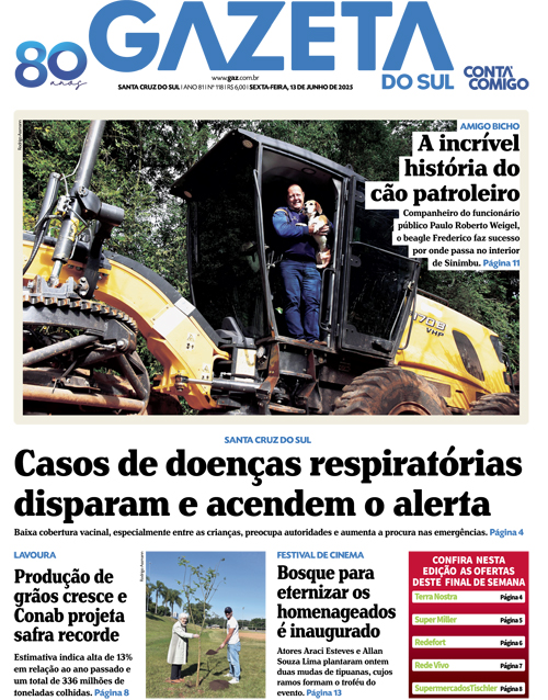 Jornal Gazeta do Sul | 118 -
Ano 81 | 2025-06-13