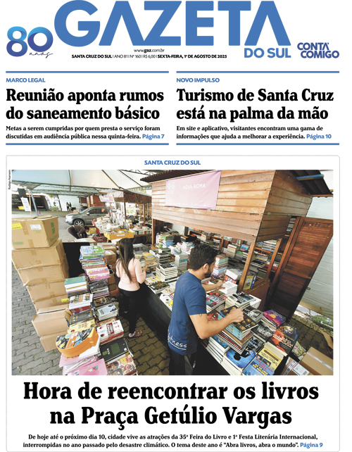 Jornal Gazeta do Sul | 160 -
Ano 81 | 2025-08-01