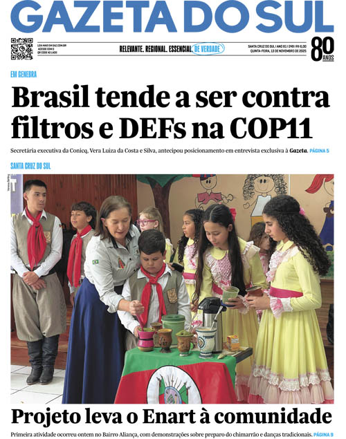 Jornal Gazeta do Sul | 249 -
Ano 81 | 2025-11-13