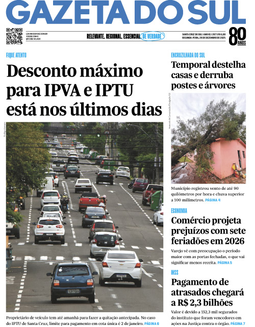 Ediçao Gazeta do Sul