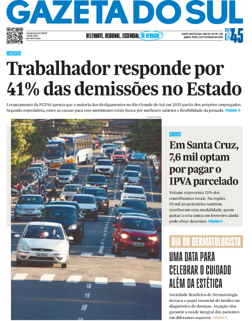 Jornal Gazeta do Sul | 10 -
Ano 82 | 2026-02-05
