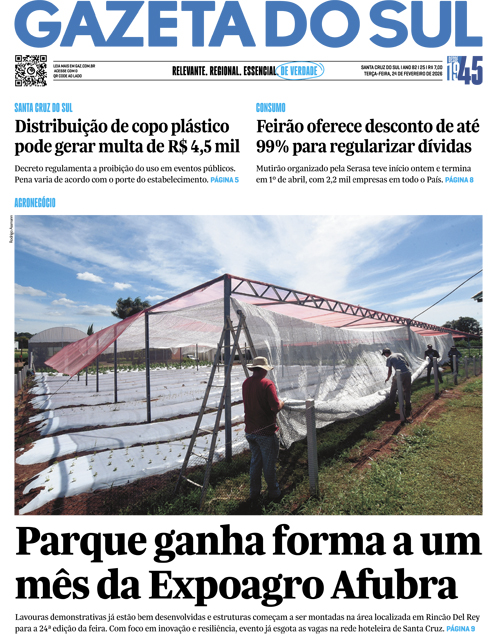 Jornal Gazeta do Sul | 25 -
Ano 82 | 2026-02-24