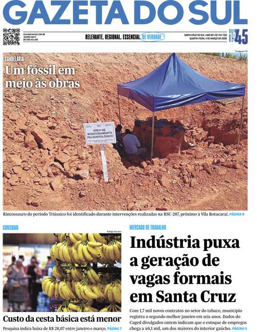 Jornal Gazeta do Sul | 32 -
Ano 82 | 2026-03-04