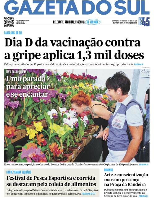 Ediçao Gazeta do Sul