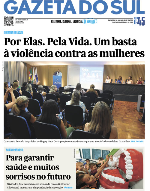 Jornal Gazeta do Sul | 57 -
Ano 82 | 2026-04-02