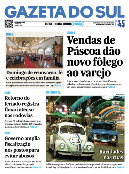 Jornal Gazeta do Sul | 60 -
Ano 82 | 2026-04-06