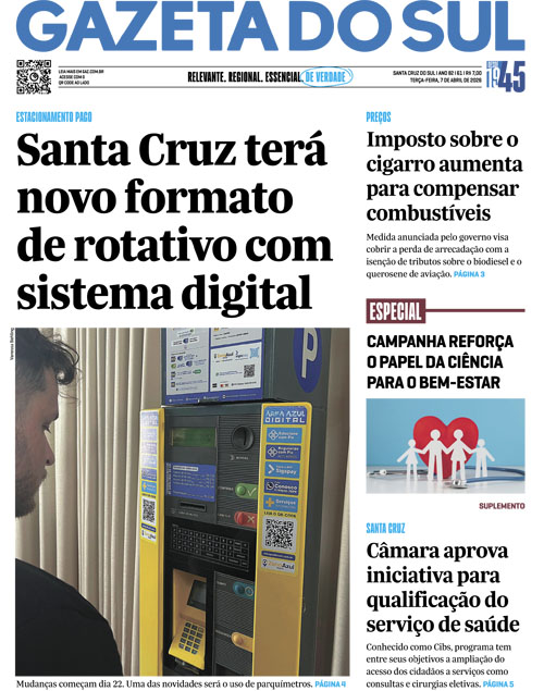 Jornal Gazeta do Sul | 61 -
Ano 82 | 2026-04-07