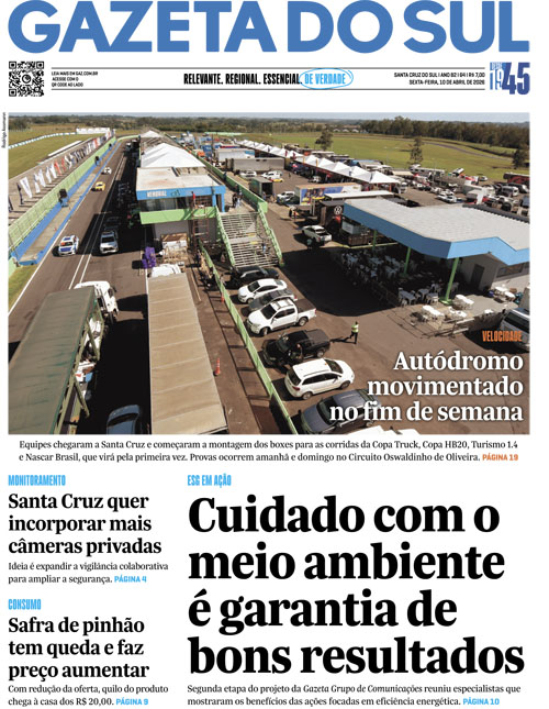 Jornal Gazeta do Sul | 64 -
Ano 82 | 2026-04-10