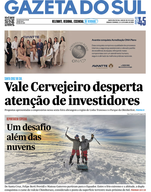 Jornal Gazeta do Sul | 65 -
Ano 82 | 2026-04-11