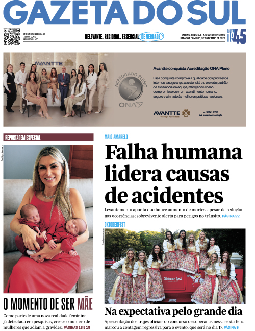 Jornal Gazeta do Sul | 88 -
Ano 82 | 2026-05-09