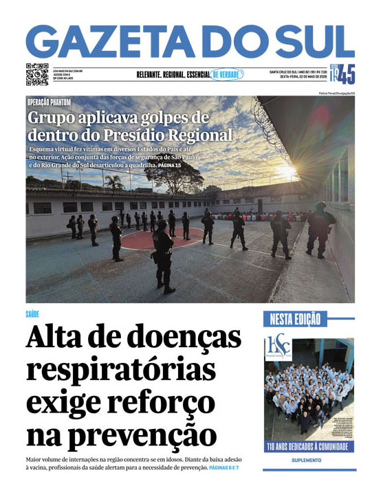 Jornal Gazeta do Sul | 99 -
Ano 82 | 2026-05-22