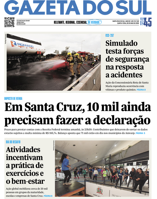 Jornal Gazeta do Sul | 104 -
Ano 82 | 2026-05-20
