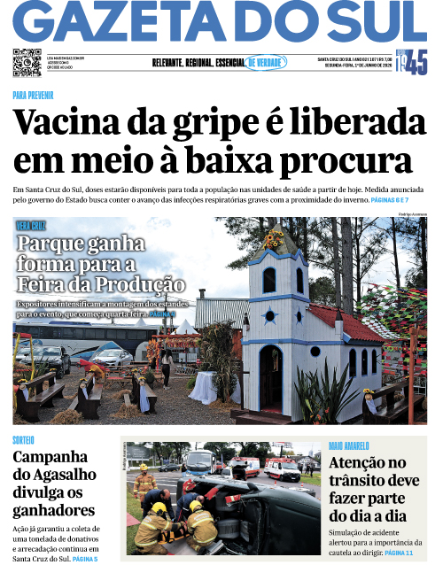 Jornal Gazeta do Sul | 107 -
Ano 82 | 2026-06-01