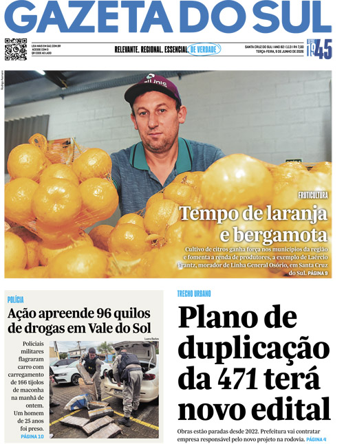 Jornal Gazeta do Sul | 113 -
Ano 82 | 2026-06-09