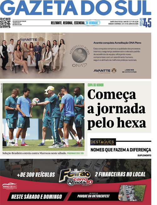 Jornal Gazeta do Sul | 117 -
Ano 82 | 2026-06-13