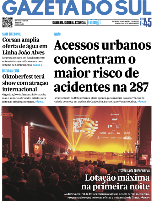 Jornal Gazeta do Sul | 120 -
Ano 81 | 2026-06-17
