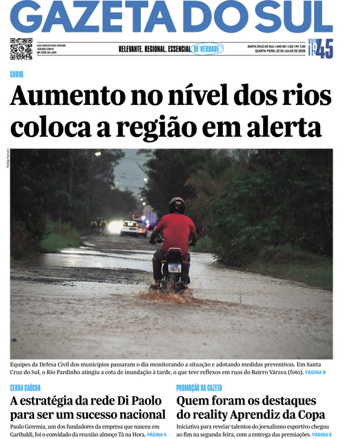 Jornal Gazeta do Sul | 150 -
Ano 82 | 2026-07-22