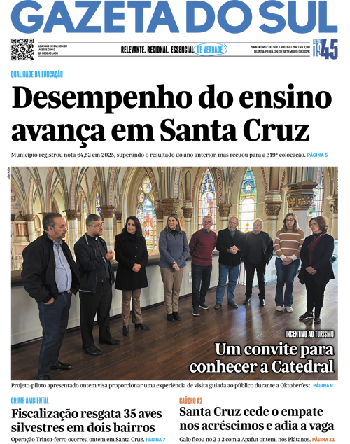 Jornal Gazeta do Sul | 204 -
Ano 82 | 2026-09-24